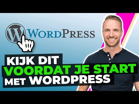 Voordat je zelf een WordPress website gaat maken