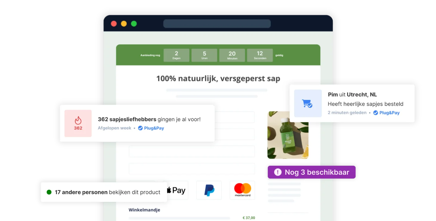 Kassakoopje implementeren op je checkout pagina