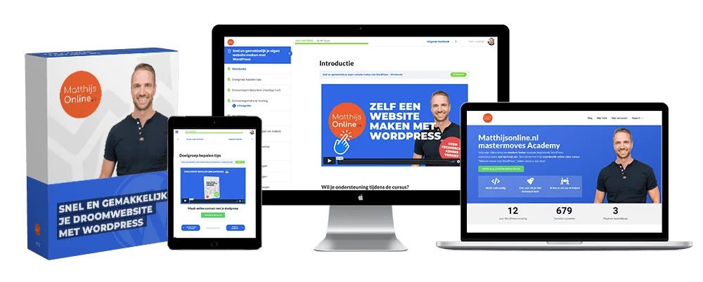WordPress cursus om zelf je website te bouwen