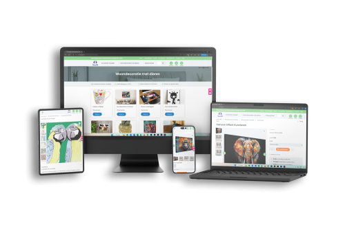 Webshop Draw a Pet - Woocommerce webshop voor dierenvrienden gerealiseerd door WP Lion