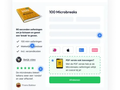 Voeg social-proof toe aan je checkout voor meer conversie