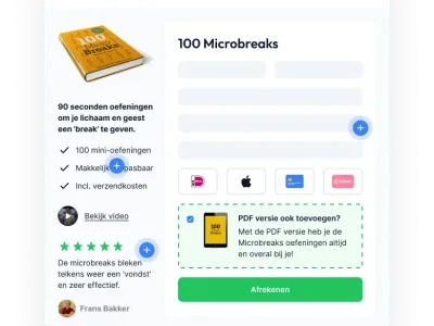 Voeg social-proof toe aan je checkout voor meer conversie