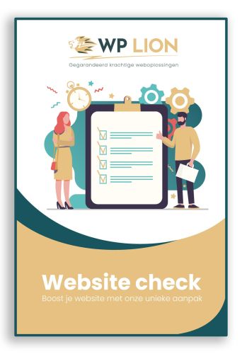 Ontdek hoe jouw website &eacute;cht presteert met de gratis websitescan van WP Lion