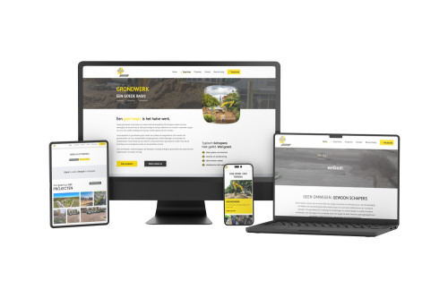 Schapers.nl - websiteontwerp geschikt voor alle devices